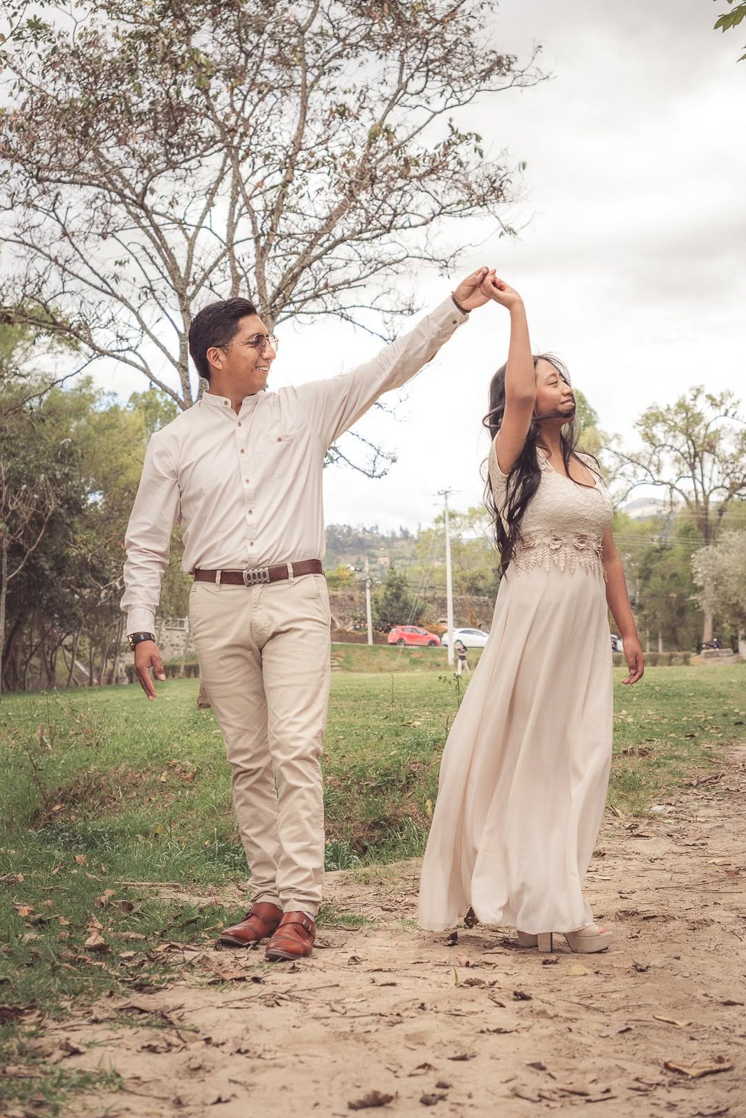 Familia con bebé